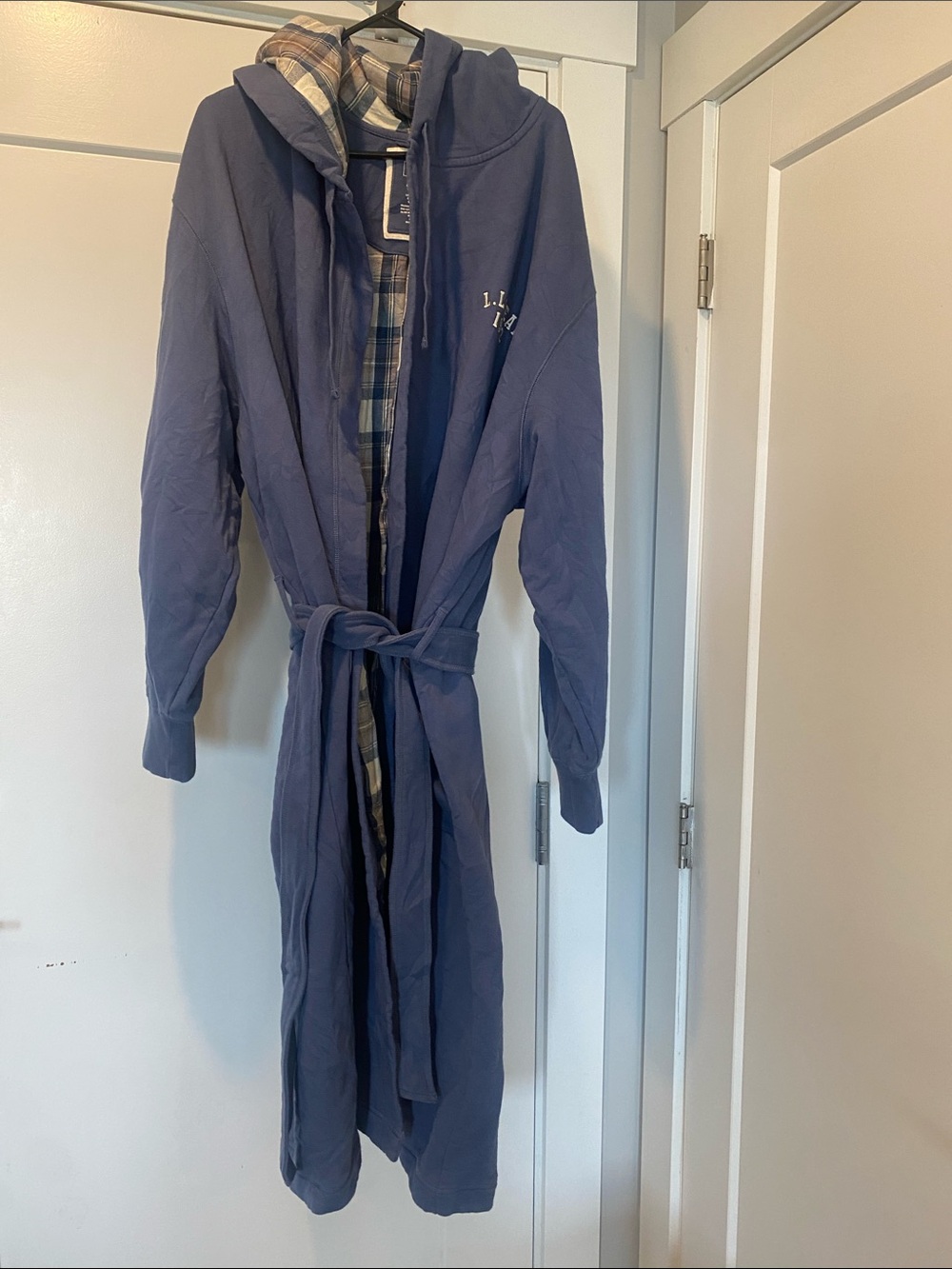 MENS LL BEAN HOUSE COAT XXL NWT